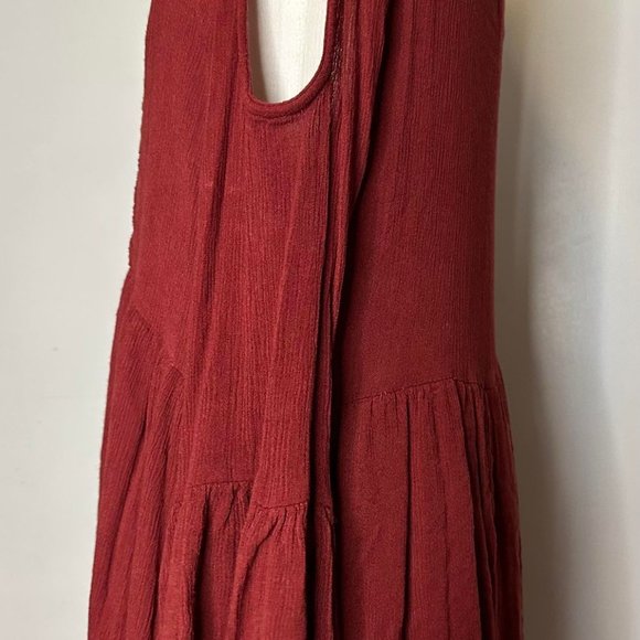 Burnt Orange Boho Dress - Picture 2 of 5